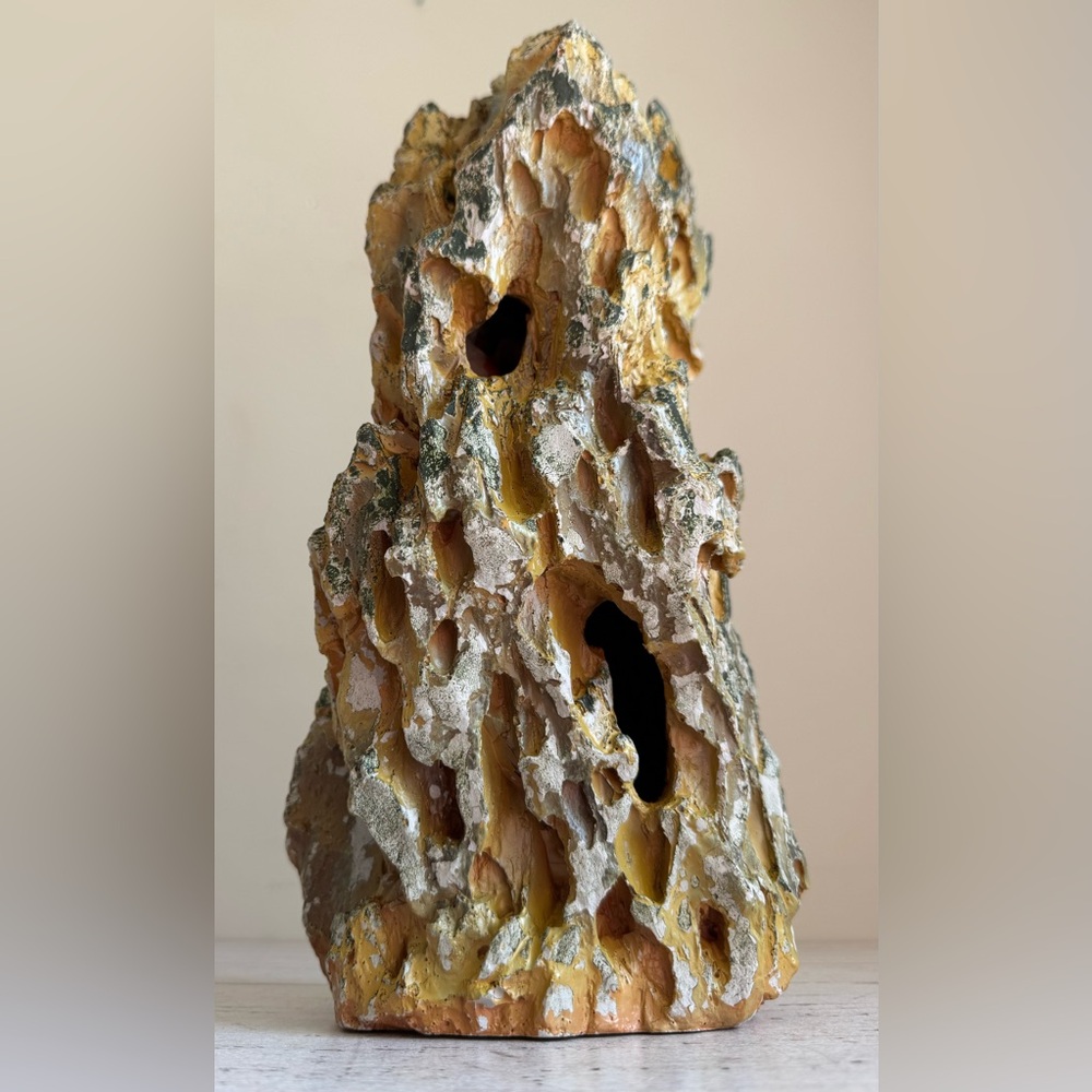 Large Faux Dragon Rock Aquarium Decor
